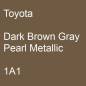 Preview: Toyota, Dark Brown Gray Pearl Metallic, 1A1.